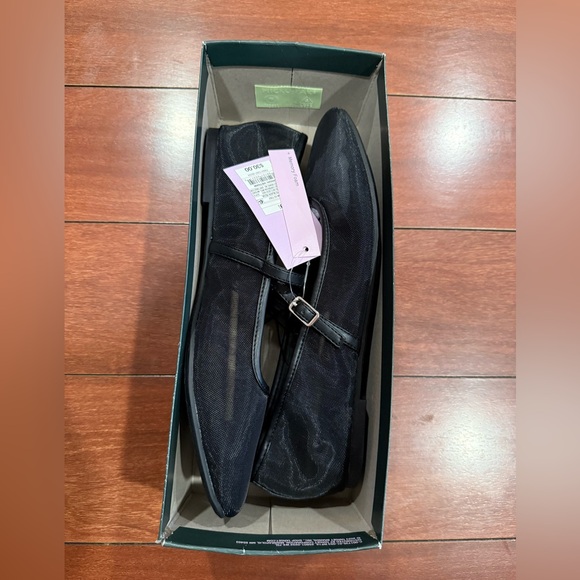 NWT Wild Fable - Women's Elsa Mary Jane Plain Mesh Ballet Flats new size 9.5 - Picture 4 of 7